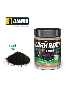 AMMO - CREATE CORK Volcanic Rock Thin (Jar 100mL)
