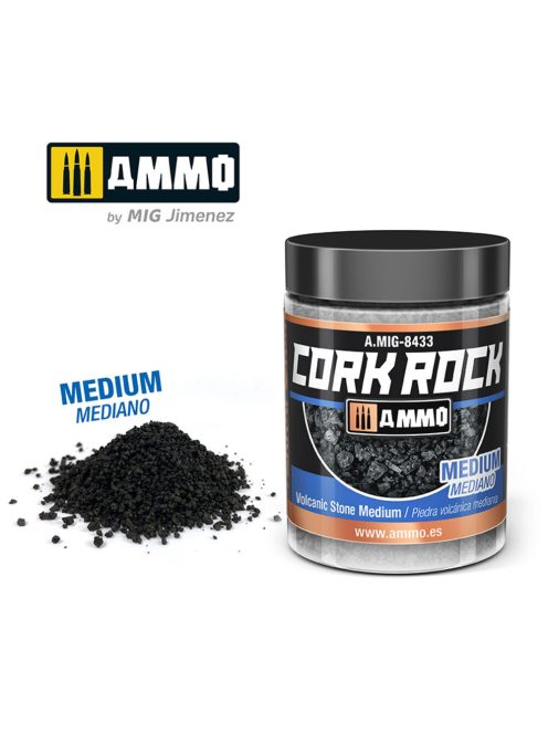 AMMO - CREATE CORK Volcanic Rock Medium (Jar 100mL)