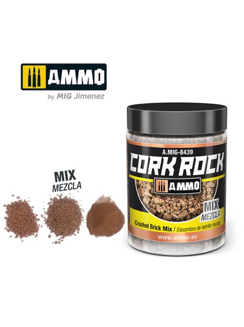 AMMO - CREATE CORK Crushed Brick Mix (Jar 100mL)