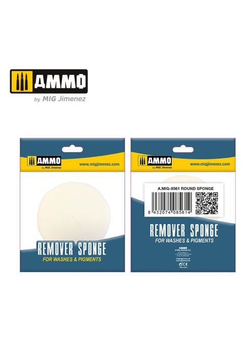 AMMO - Round Sponge – 1 Pc.
