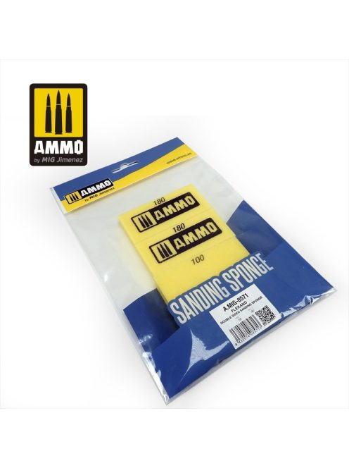 AMMO - Flexand Double Sided Sanding Sponge – 4 Pcs.
