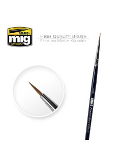 AMMO - 2/0 Premium Marta Kolinsky Round Brush