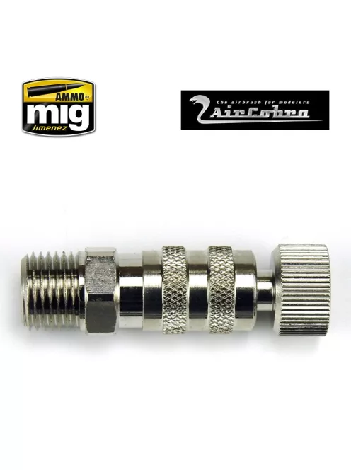 AMMO by MIG Jimenez - Quick dis-connect air coupler threaded for hose