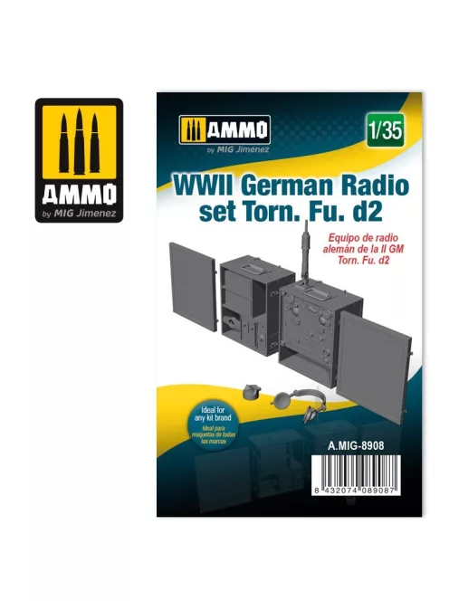 AMMO by MIG Jimenez - WWII German Radio set Torn. Fu. D2
