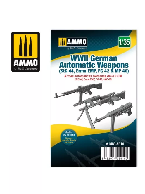 AMMO by MIG Jimenez - WWII German Automatic Weapons