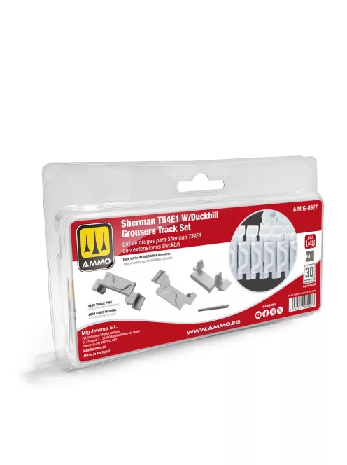 AMMO by MIG Jimenez - Sherman T54E1 with Duckbill Grousers Tracks Set