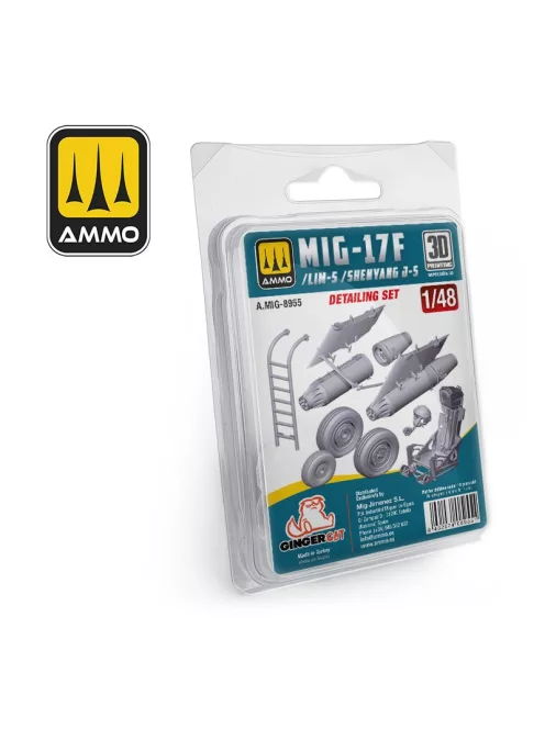 AMMO by MIG Jimenez - MIG-17F / LIM-5 / SHENYANG J-5 Detailing Set