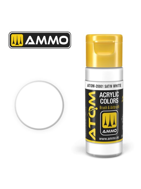 AMMO - ATOM COLOR Satin White