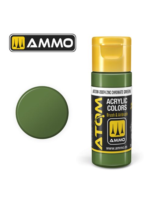 AMMO - ATOM COLOR Zinc Chromate Green