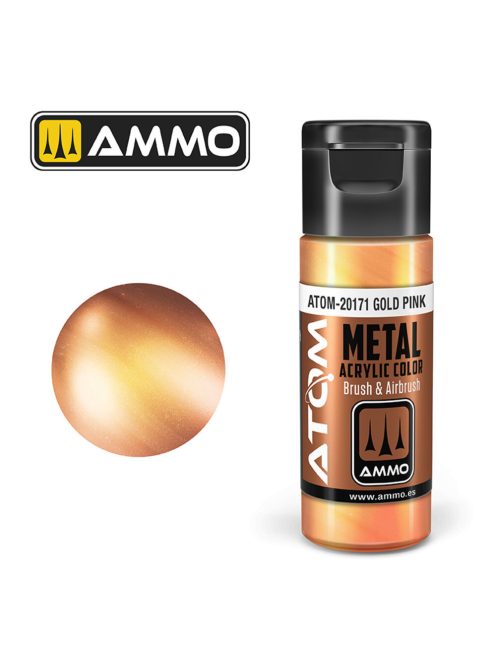 AMMO - ATOM METALLIC Gold Pink