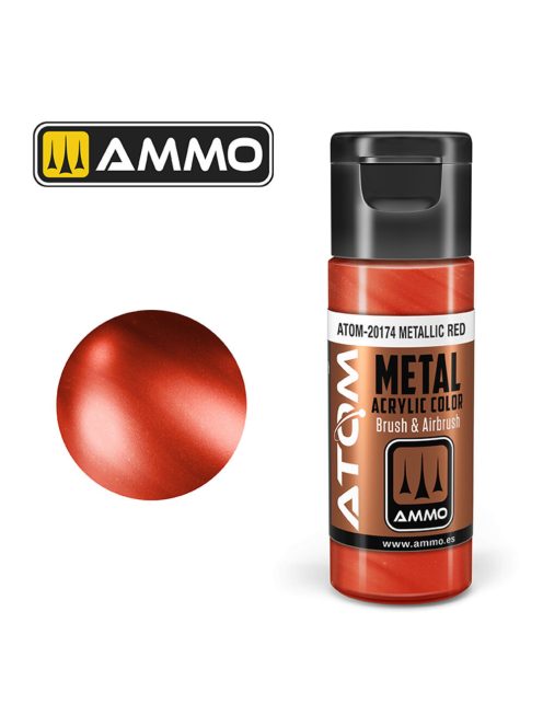 AMMO - ATOM METALLIC Red