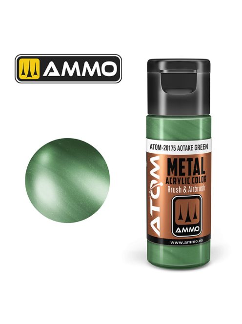AMMO - ATOM METALLIC Aotake Green