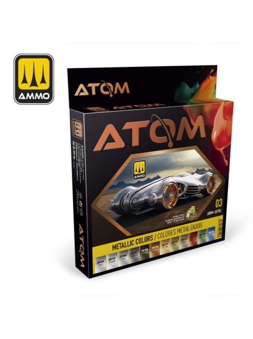 AMMO - ATOM-Metallic Colors