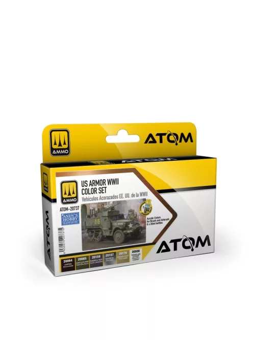 AMMO by MIG Jimenez - ATOM US Armor WWII Colors Set