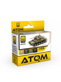   AMMO by MIG Jimenez - ATOM WWII Soviet Vehicles Camouflage Colors Set