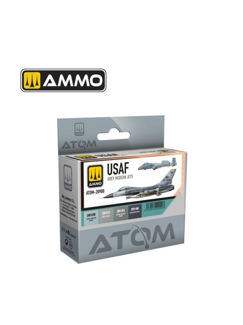 AMMO by MIG Jimenez - ATOM USAF Colors Grey Modern Jets Set