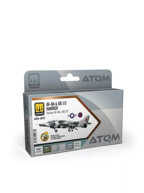 AMMO by MIG Jimenez - ATOM AV-8A & Gr 1/3 Harrier Set