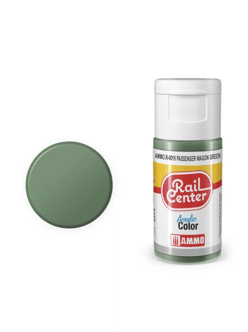 AMMO by MIG Jimenez - Rail Center Passenger Wagon Green