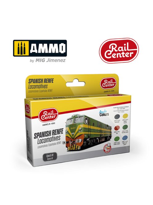 AMMO - Ammo Rail Center - Spanish Renfe Locomotives Epoch Iv