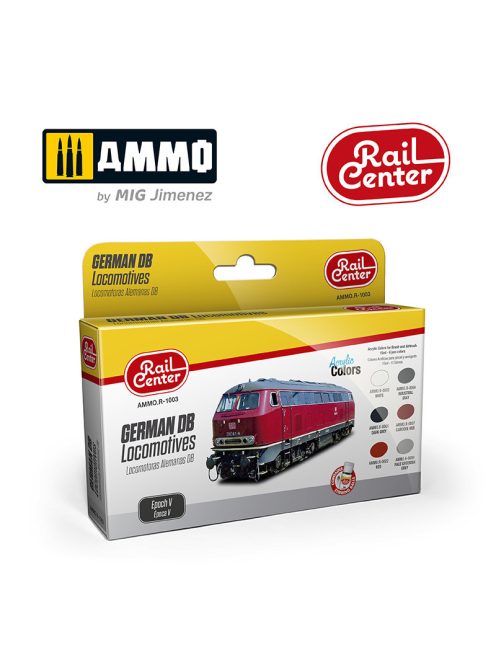 AMMO - Ammo Rail Center - German Db Locomotives Epoch V
