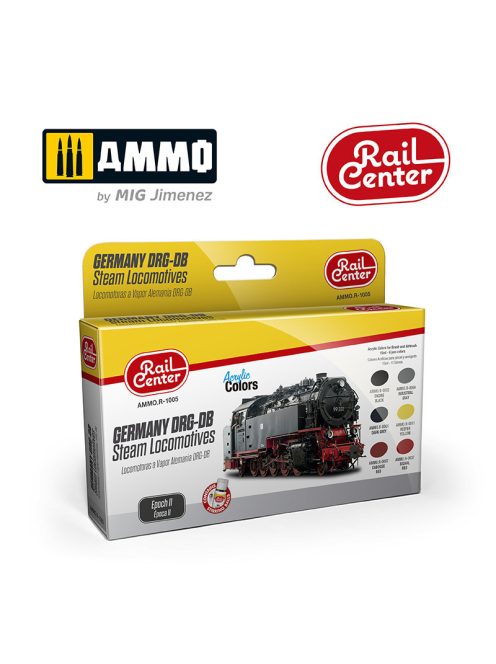 AMMO - Ammo Rail Center - Germany Drg-Db Steam Locomotives Epoch Ii