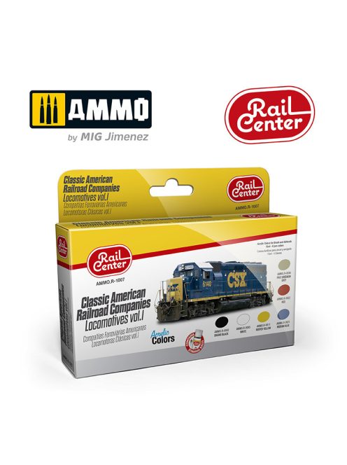 AMMO - Ammo Rail Center - Classic American Railroad Companies. Locomotives Vol.1