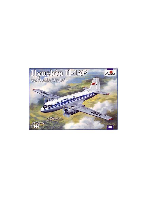 Amodel - Ilyushin IL-14P Crate Soviet civil airc.