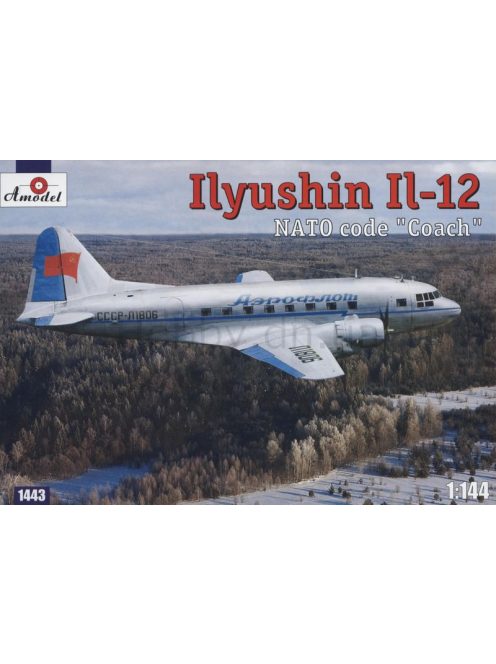 Amodel - Ilyushin IL-12 'Coach' Soviet cargo air.
