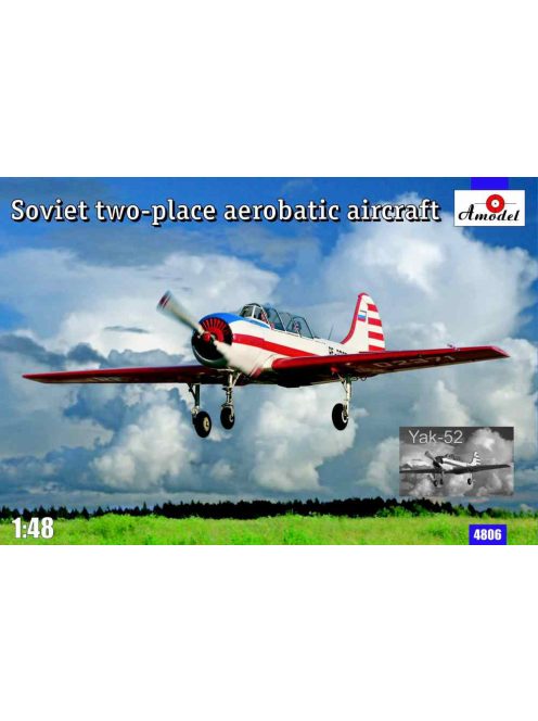 Amodel - Yak-52 Soviet two-seat aerobatic airc.