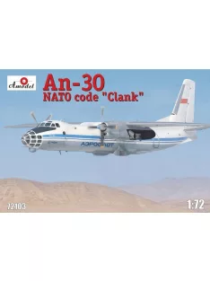 Antonov AN-30 Clank Soviet aerial cartog