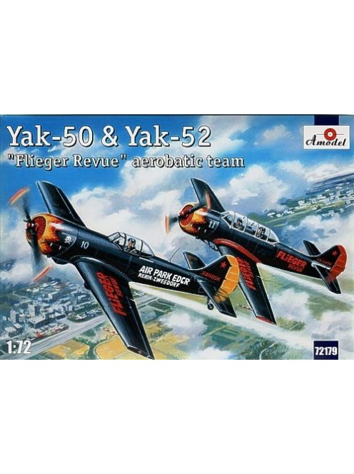 Amodel - Yak-50 & Yak-52 'Flieger Revue' aerobati