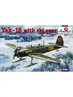 Amodel - Yak-18 with ski gear