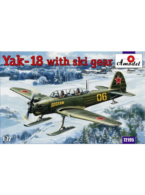 Amodel - Yak-18 with ski gear