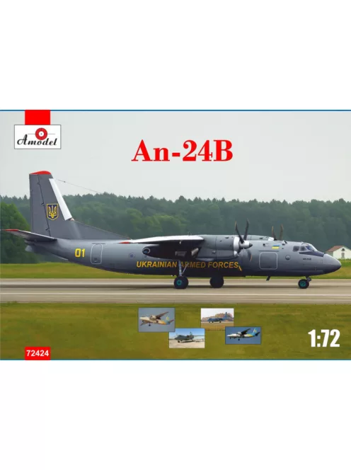 Amodel - Antonov An-24B Ukrainian Air Forces