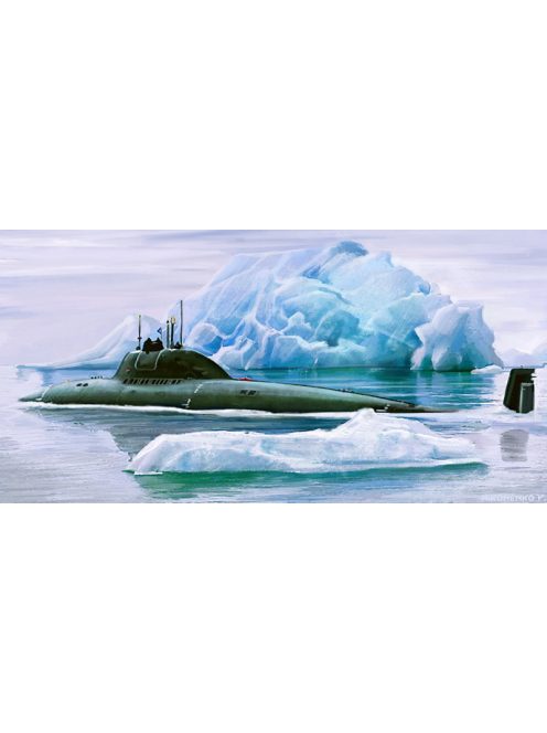 Micro Mir  Amp - 705 K Alfa class Soviet submarine