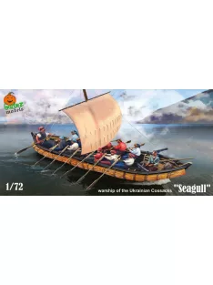   Micro Mir  AMP - Garbuz Model, Seagull warship of the Ukrainian Cossacks
