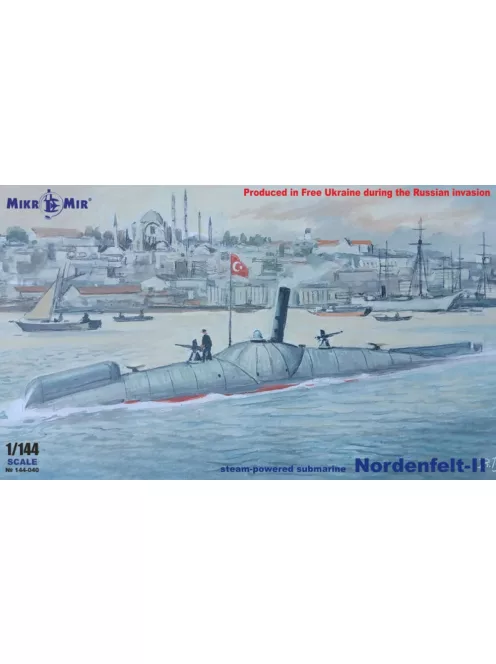 Micro Mir  AMP - Nordenfeld II Turkish submarine