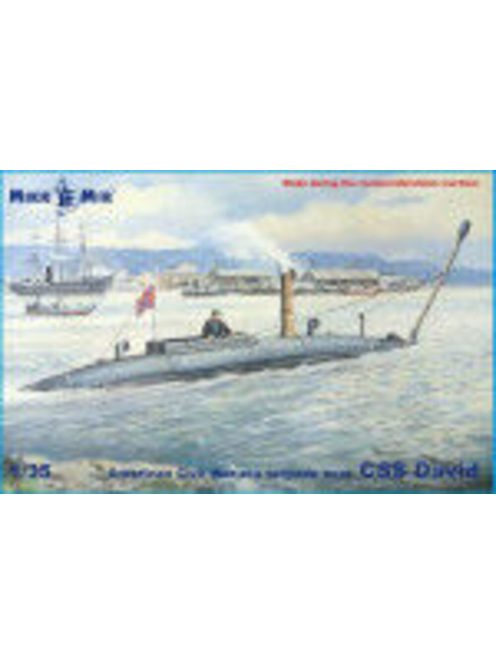 Micro Mir  AMP - CSS David torpedo boat American Civil War-era
