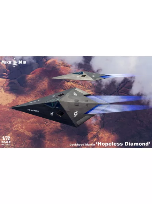 Micro Mir  AMP - Lockheed Hopeless Diamond Experimental Stealth Concept