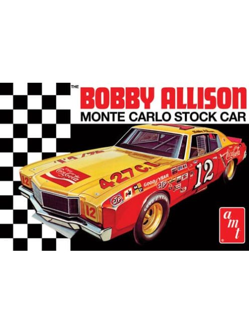 AMT - 1972 Chevrolet Monte Carlo Coca Cola Stock Car Bobby Alison