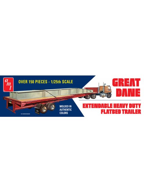 AMT - Great Dane Extendable Flat Bed Trailer