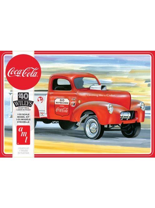 AMT - 1940 Willys Pickup Gasser (Coca-Cola)