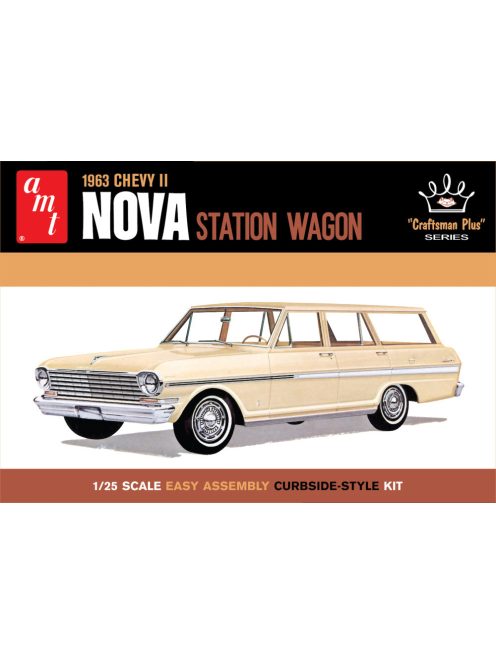 AMT - 1963 Chevy II Nova Station Wagon "Craftsman Plus Series"