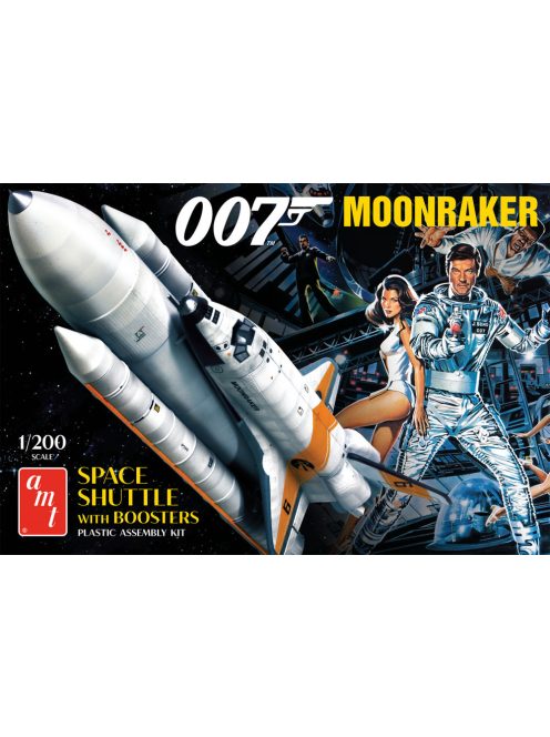 AMT - Moonraker Shuttle w/Boosters - James Bond