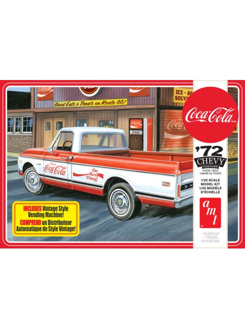 AMT - 1972 Chevy Pickup w/Vending Machine & Crates 2T