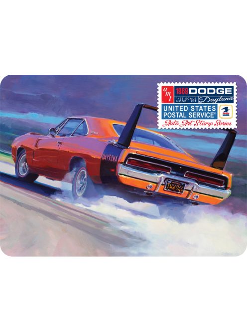 AMT - 1969 Dodge Charger Daytona (USPS Stamp Series Collector Tin)