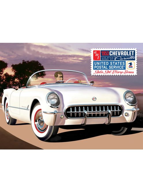 AMT - 1953 Chevy Corvette (USPS Stamp Series)