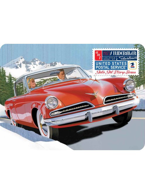 AMT - 1/25 1953 Studebaker Starliner (USPS Stamp Series Collector Tin)