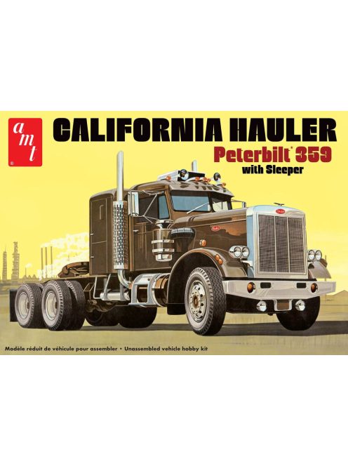 AMT - 1/25 Peterbilt 359 California Hauler w/Sleeper