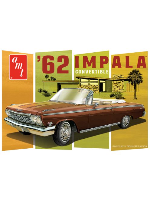 AMT - 1:25 1962 Chevy Impala Convertible